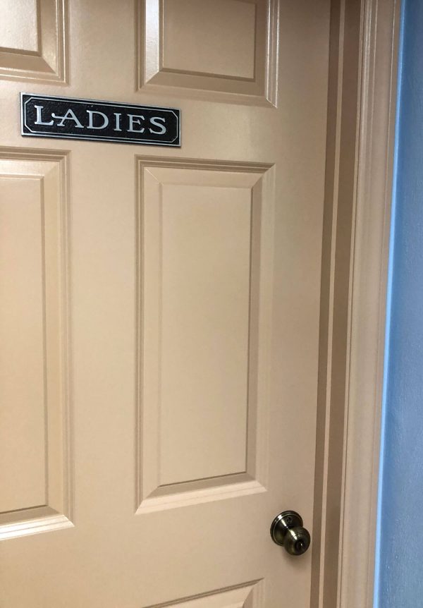 Ladies Door Sign