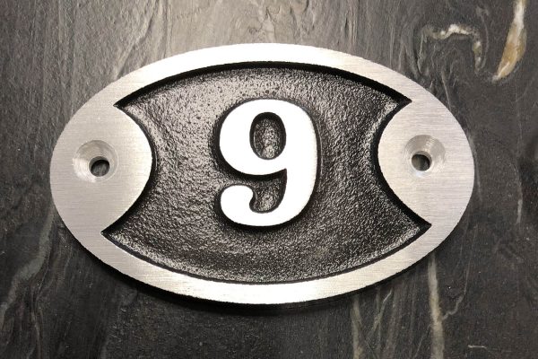 Door Number Sign