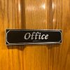 Office Door Sign with Braille