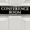 Modern Conference Room Sign 9 5/8" X 2 3/8"